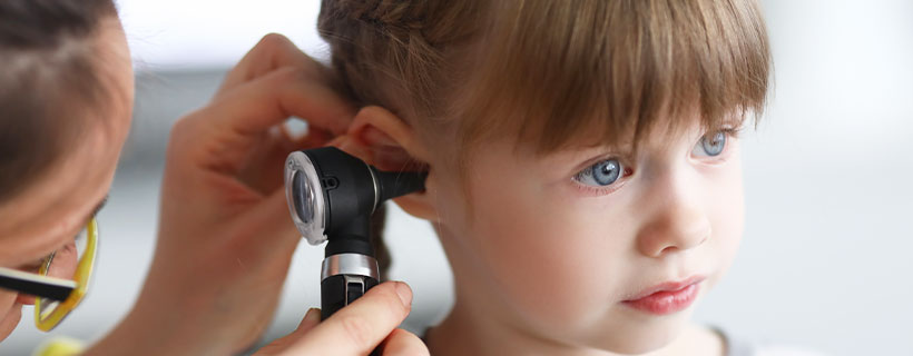 patient needing ear infection treatment in Colville
