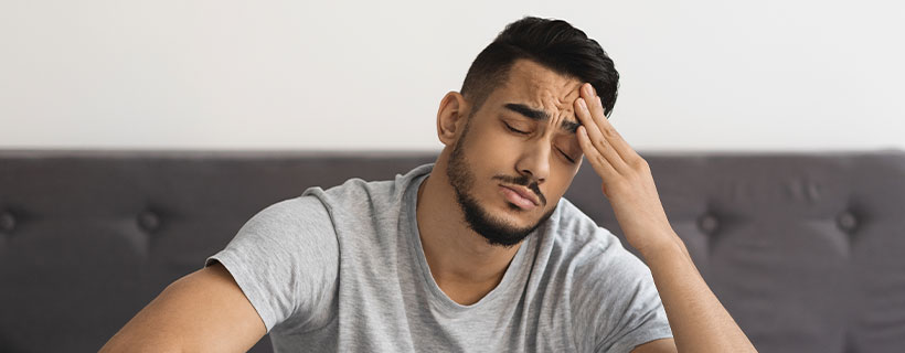 patient needing headache treatment in Colville