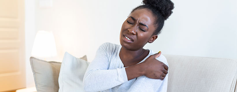 patient needing shoulder pain treatment in Colville