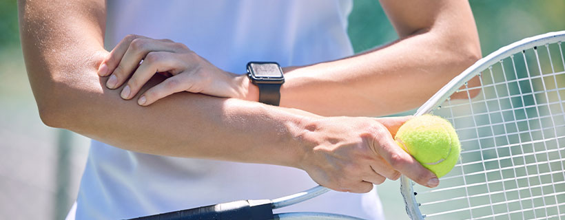patient needing tennis elbow treatment in Colville